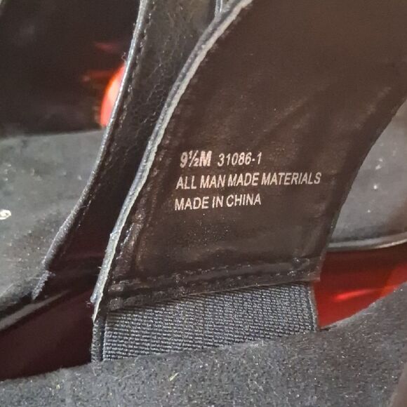 NEW AEROSOLES Women's Elegant Black Sandals Size 9.5 - Picture 2 of 5